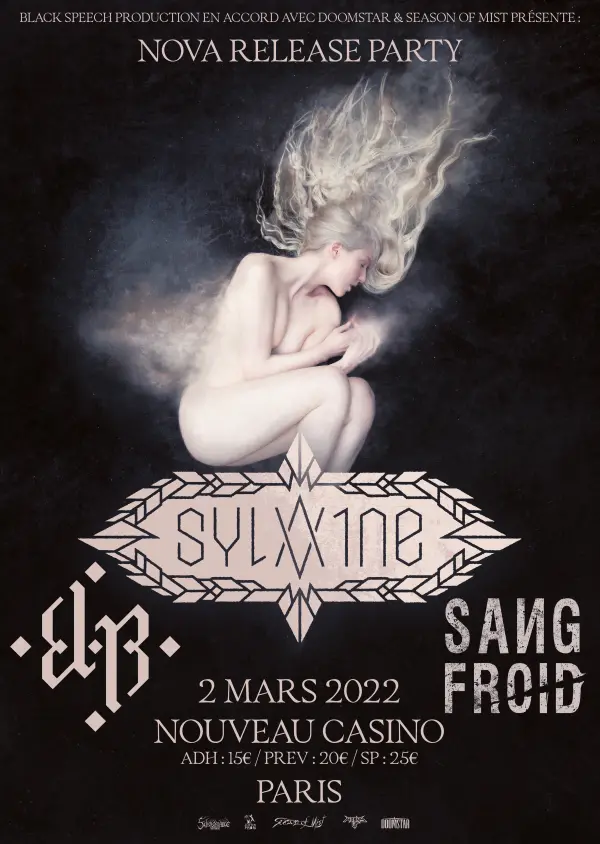 Sylvaine Release Party-E-L-R-Sang Froid-Nouveau Casino-02_03_2022