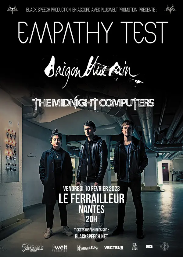 Empathy Test-Saigon Blue Rain-The Midnight Computers-Le Ferrailleur-10_02_2023