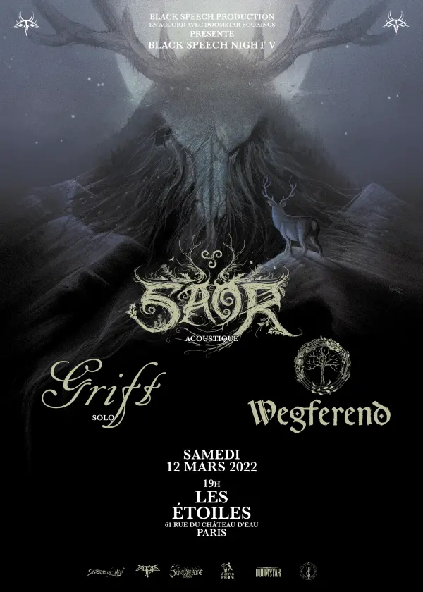 Saor acoustique-Grift solo-Wegferend-Les Etoiles-12_03_2022