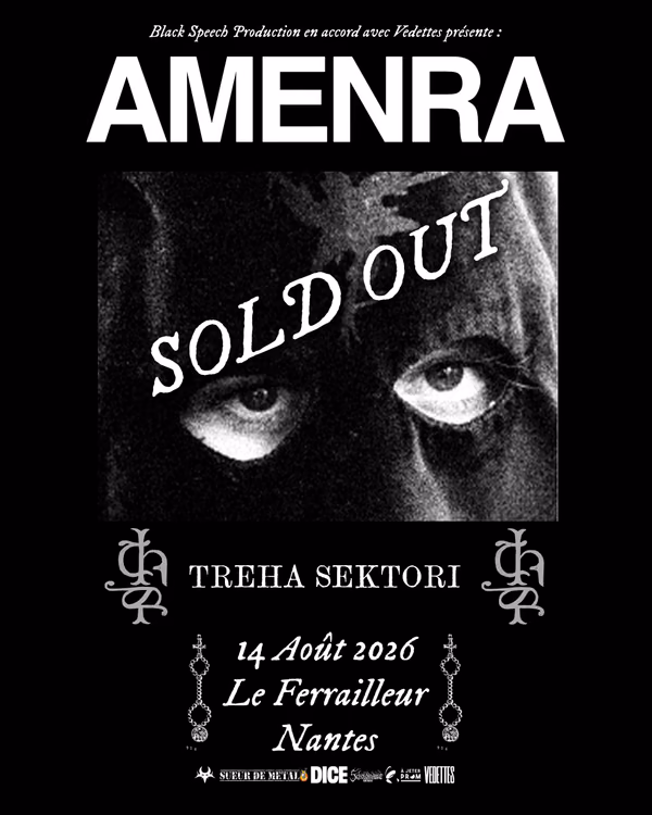 Affiche de l'événement Amenra + Treha Sektori