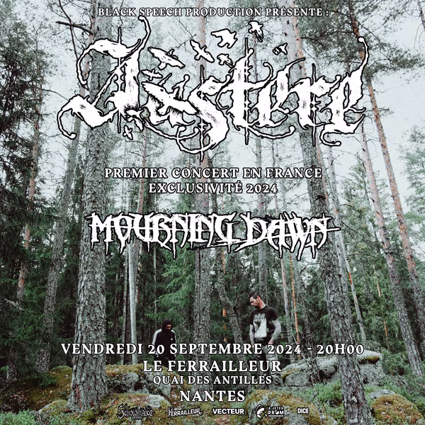 Affiche de l'événement Austere + Mourning Dawn