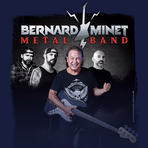 Affiche de l'événement Bernard Minet Metal Band + The Roadies Of The D