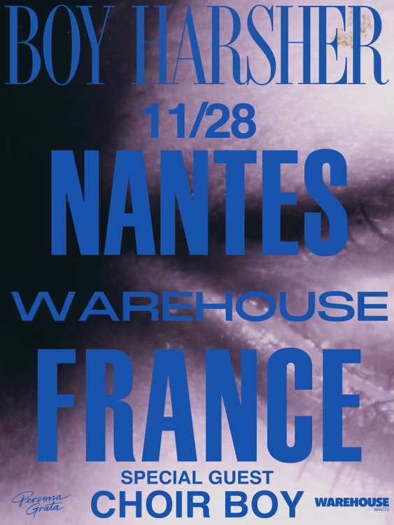 Affiche de l'événement Boy Harsher + Choir Boy