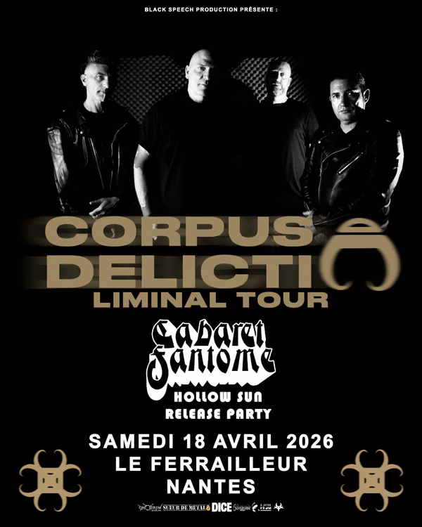 Affiche de l'événement Corpus Delicti + Cabaret Fantôme (Release Party)