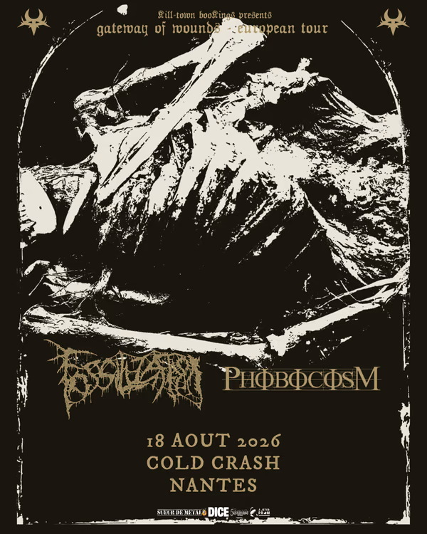 Affiche de l'événement Fossilization + Phobocosm
