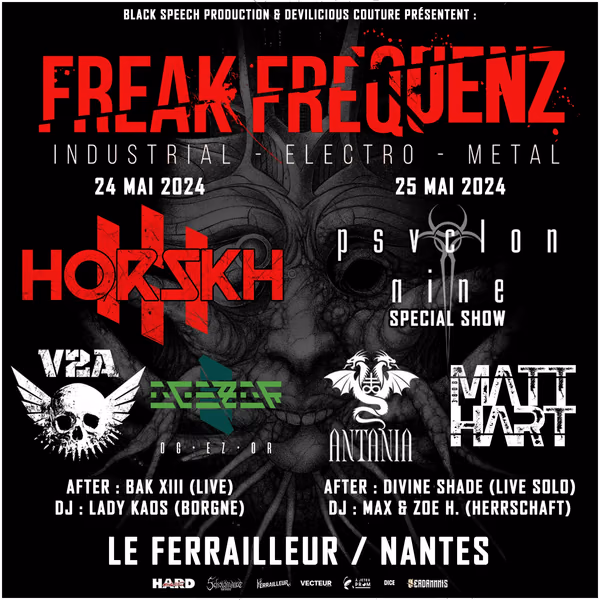 Affiche de l'événement Freak Frequenz 2024 / Pass samedi