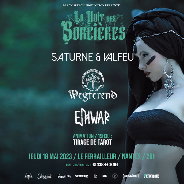 Affiche de l'événement La Nuit Des Sorcières