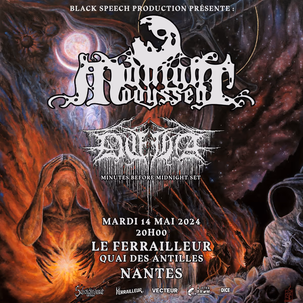 Affiche de l'événement Midnight Odyssey + Déhà (Solo)