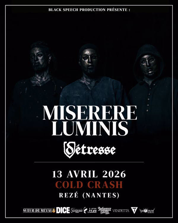 Affiche de l'événement Miserere Luminis + Détresse 