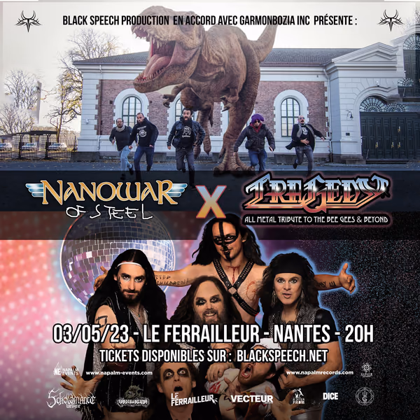 Affiche de l'événement Nanowar Of Steel + Tragedy 
