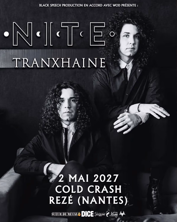 Affiche de l'événement Nite + Tranxhaine