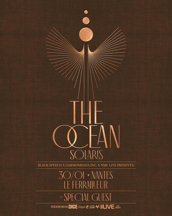 Affiche de l'événement The Ocean + guest