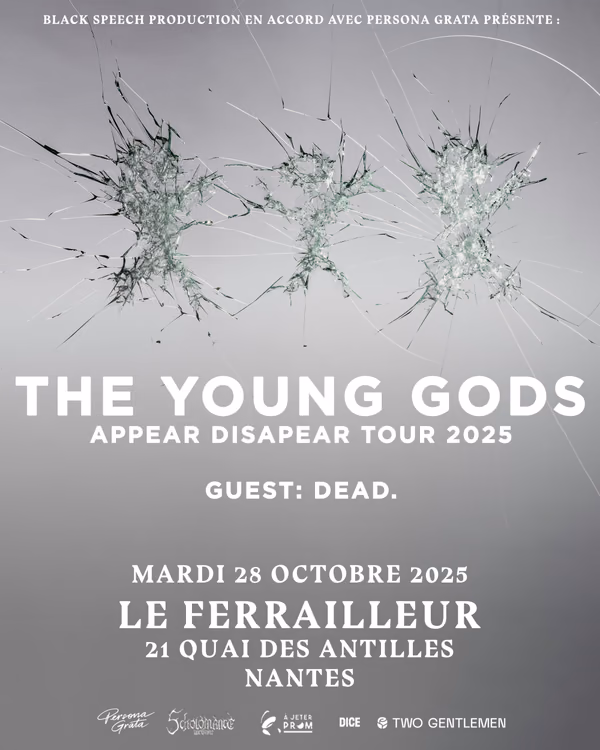 Affiche de l'événement The Young Gods + Dead