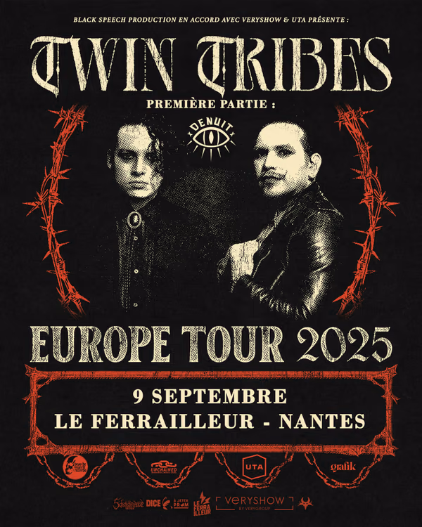 Affiche de l'événement Twin Tribes + Denuit