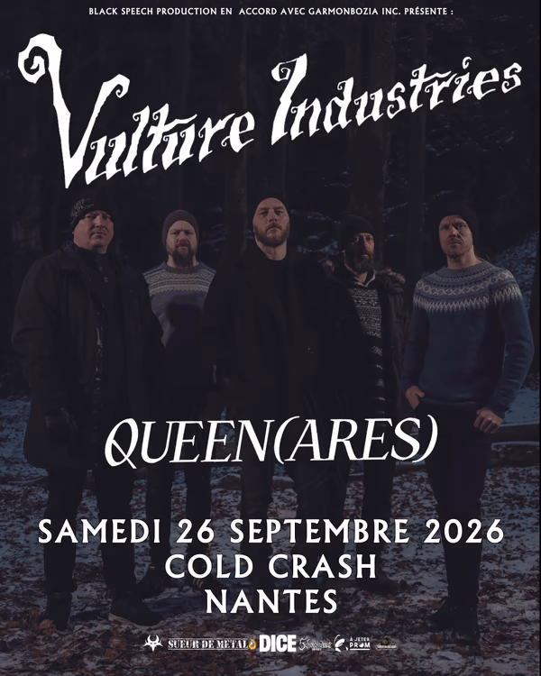 Affiche de l'événement Vulture Industries + Queen(Ares)